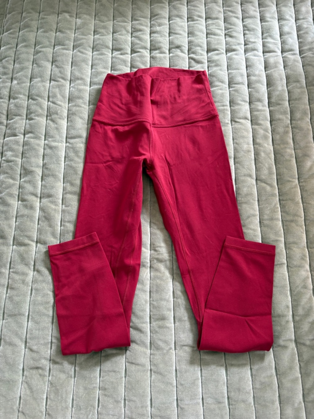 Lululemon Align High-Rise Pant 25" - Dark Red - Size 4